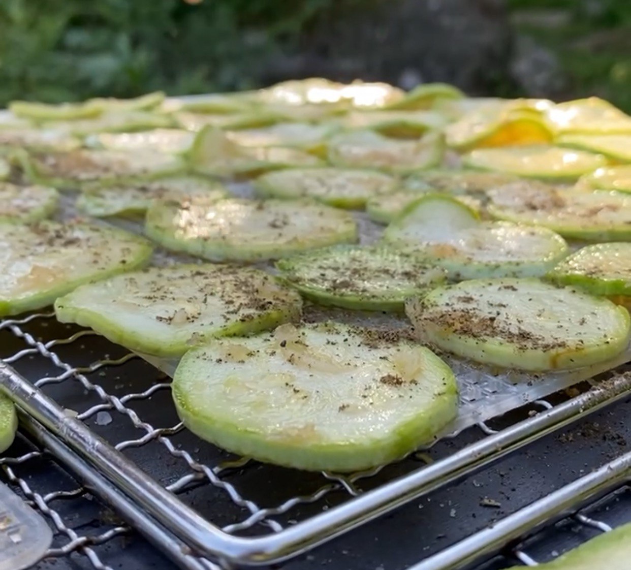 Zucchini chips