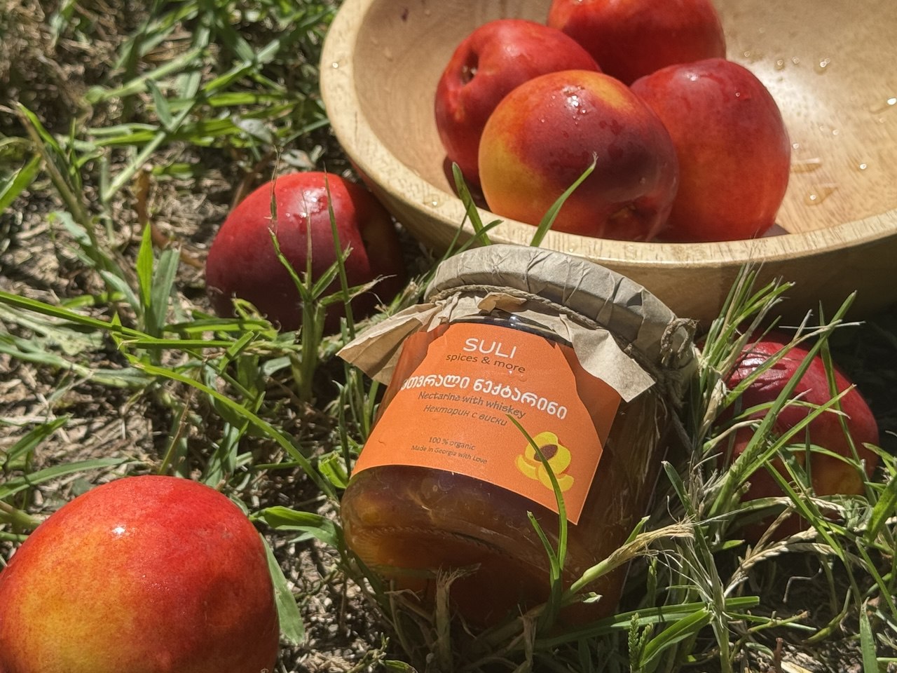 Nectarine <br />in Whiskey