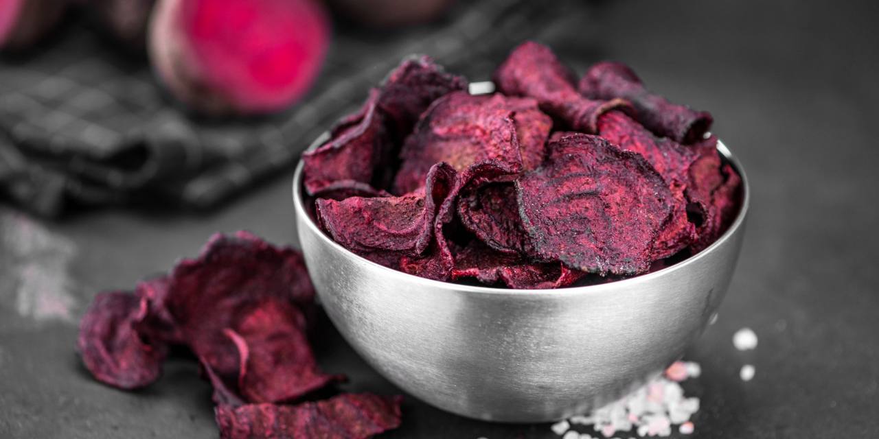 Beetroot chips