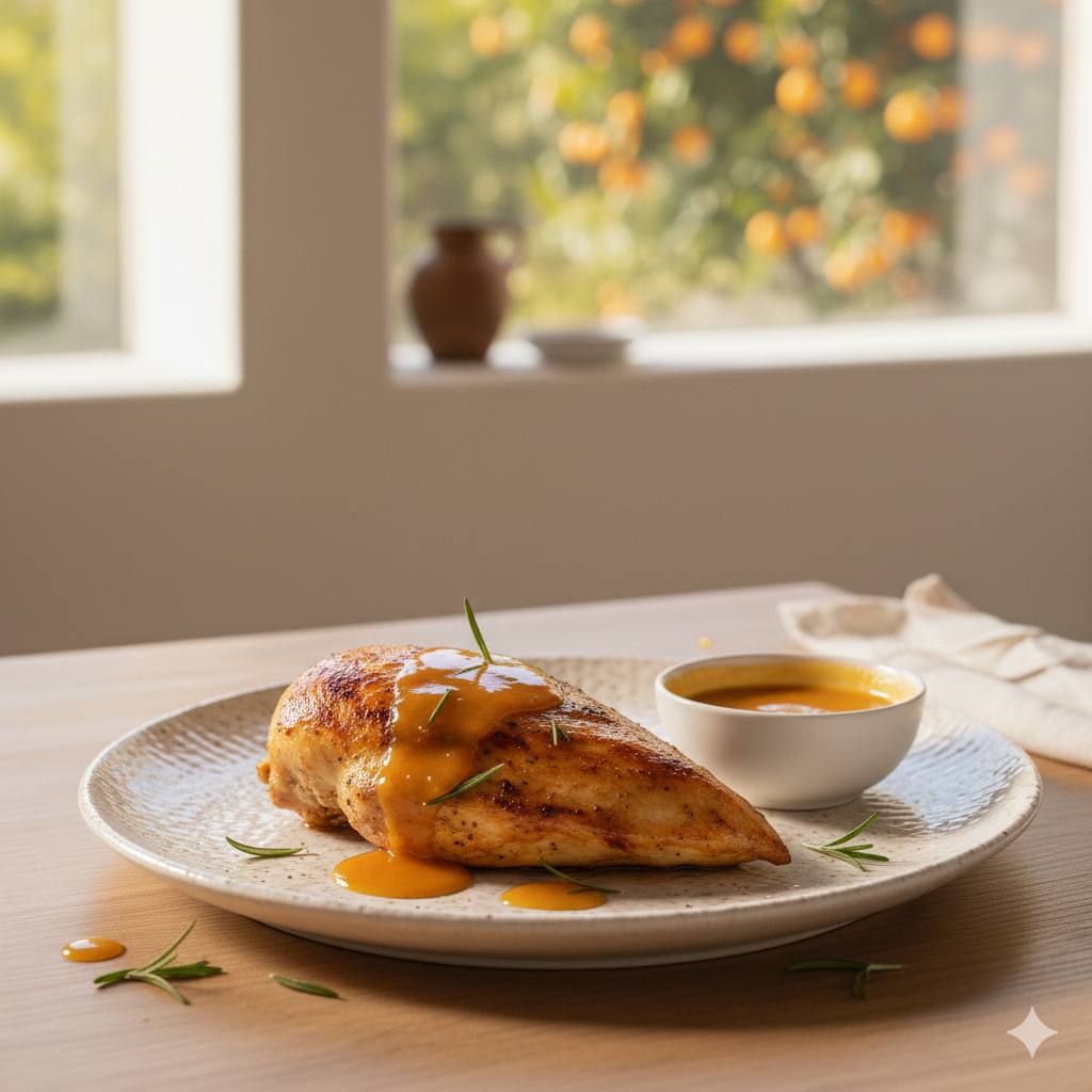 Orange  <br />with Cointreau